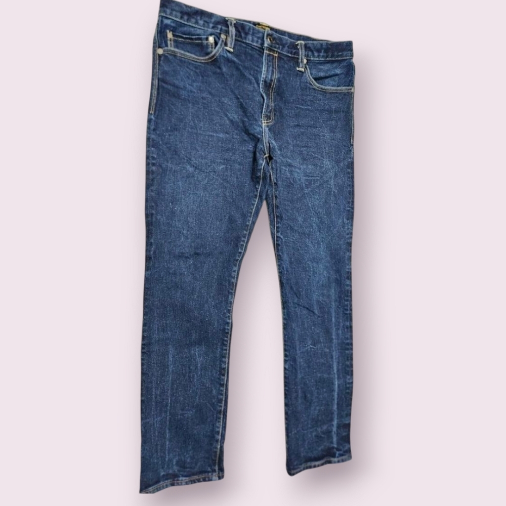 Flint and Tinder Stretch Selvedge Jeans Men 36x29 *READ Slim Fit Japanese Denim - Picture 7 of 11